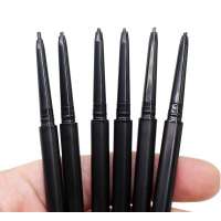 Private Label Eyebrow Pencils with Brow Brush Waterproof Automatic Slim Eyebrow Pencil