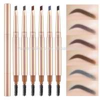 Makeup Automatic Eyebrow Pencil With Eye Brows Brush Waterproof Long-lasting eyebrow pencil private label